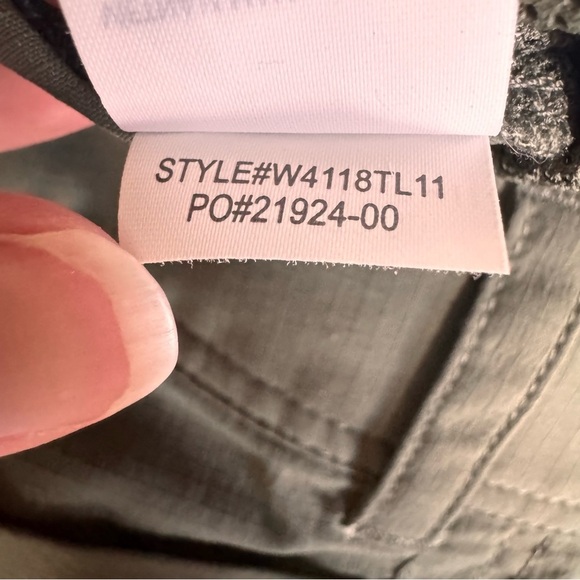 Prana Keeley Pant Forrest Green Size 10 - Picture 12 of 13